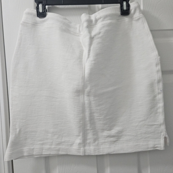 The Black Dog White Terry Skirt. Size L - Picture 5 of 5